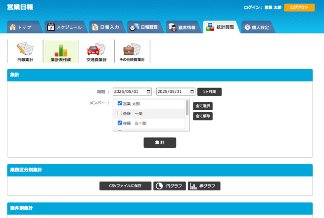 集計表作成1